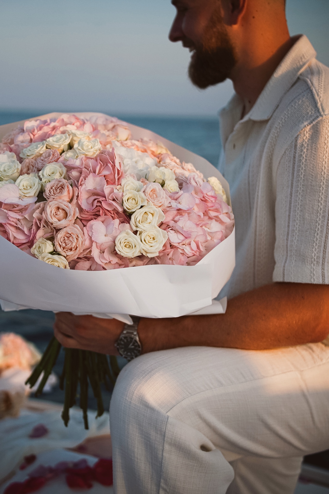Decoración floral de Brisalta en un velero para una pedida de mano en Alicante — 7